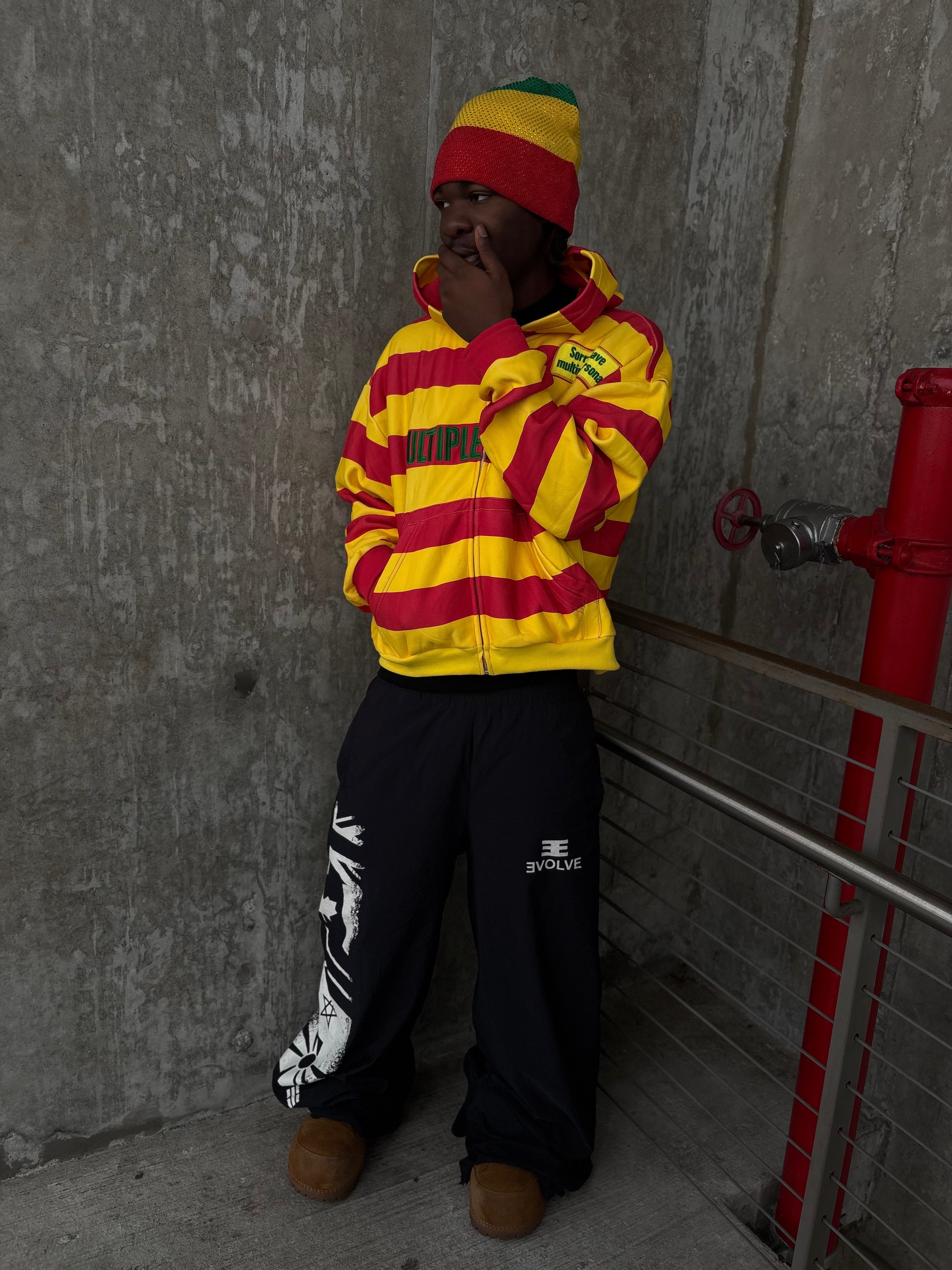 The MP Zip Yellow Hoodie